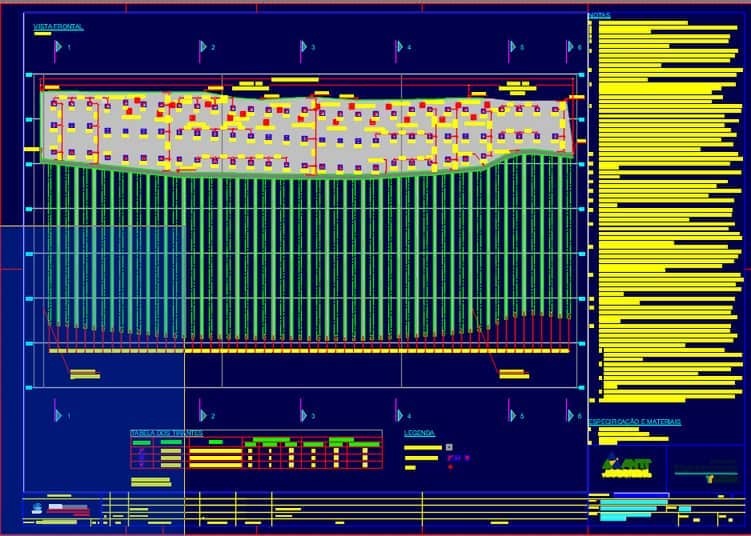 Civil 3D long section infrastructure drawing example